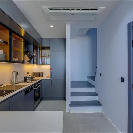 For Large Families, Duplex Villa-304 Willa Çeşme